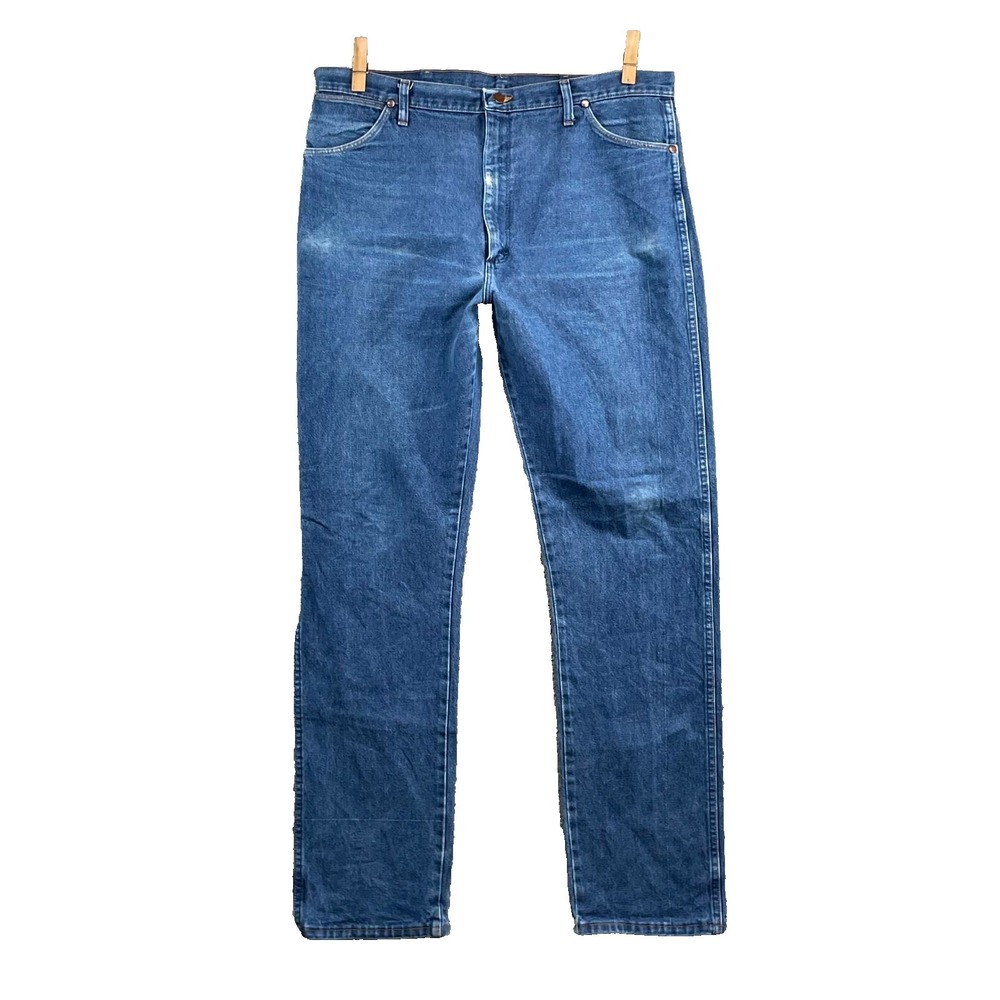 Wrangler Cowboy Cut Original Fit Jeans Men 39x35* Rancher Workwear Western Rodeo